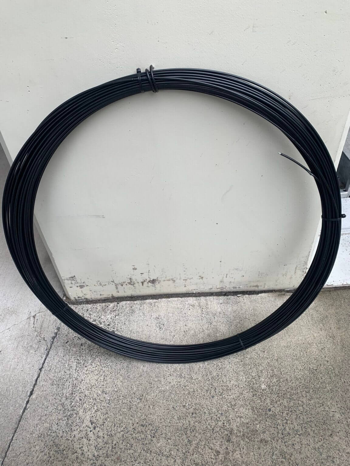 PVC Coated Fencing Wire Black PVC Coated Wire for Fence