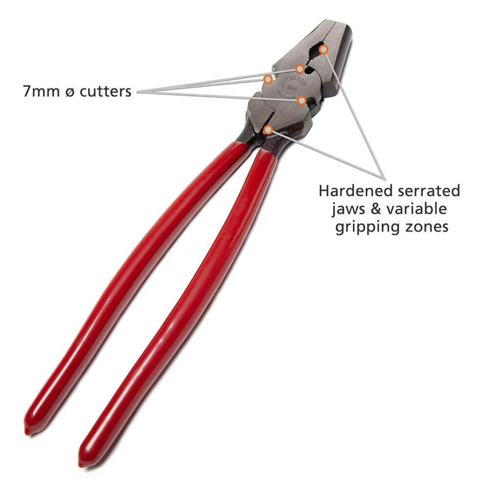 Fencing Pliers Toledo Bullnose 300mm Discount Landscape Supplies