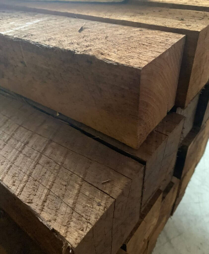 100x100 Hardwood Posts Treated Fence Posts for Sale