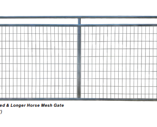 AWP Horse Mesh Equine Gates – Heavy Duty Galvanised Farm & Paddock Gates (4ft, 8ft, 10ft, 12ft)