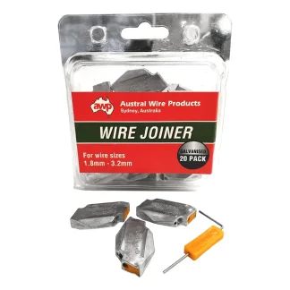 AWP wire joiner medium pack 20 suits 1.8mm to 3.2mm wire